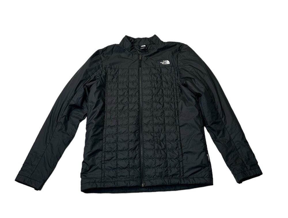 The North Face Thermoball Eco Quilted Jacket Full Zip Black Men's Size Small
